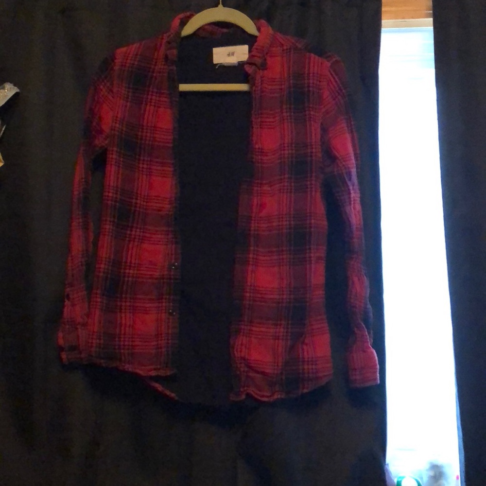 Red and black Flannel